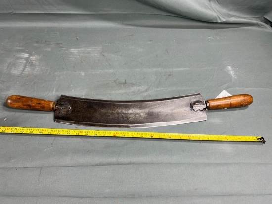 28" LEATHER KNIFE - NICOLAI CLASEN, HAMBURG GERMANY .........