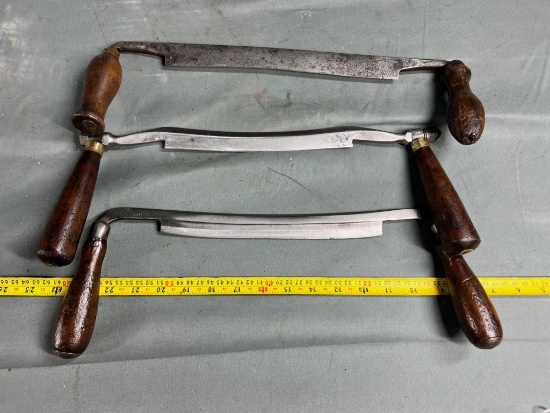 3 EARLY DRAWKNIVES