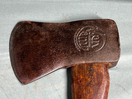 VAN CAMP EMBOSSED AXE