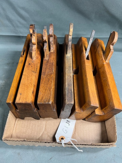 6 SANDUSKY MOLDING PLANES