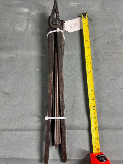3 16" BLACKSMITH TONGS