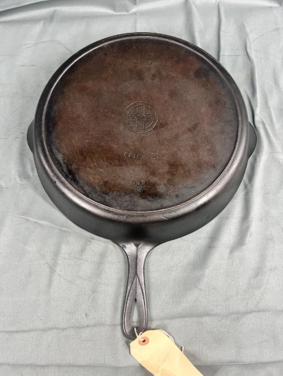 Griswold No. 12 Small Block Logo Cast Iron Skillet w/ heat ring