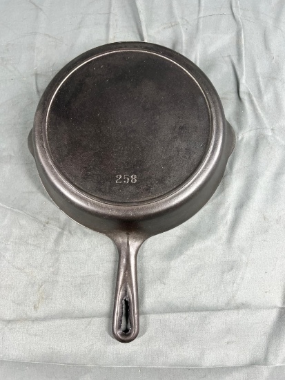Crescent Fdry Co. no. 8 Cast Iron Skillet w/ heat ring