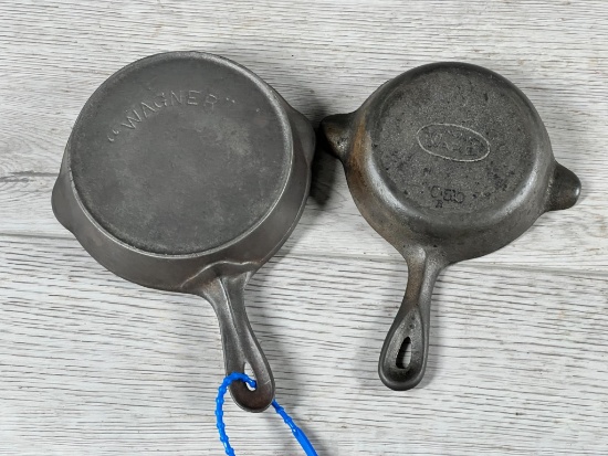Wagner Toy Skillet and Wagner Ashtray