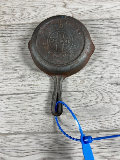 Griswold No. 0 Cast Iron Skillet, likely a reproduction