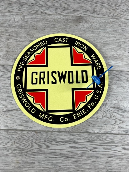 Griswold Aluminum Sign