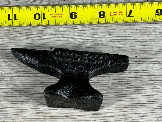 CLYDES 1903 BRANDED MINIATURE ANVIL