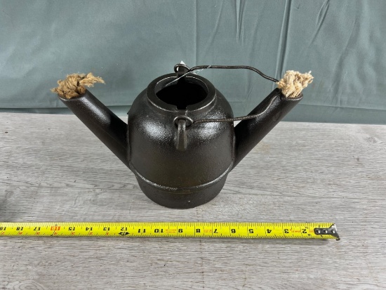Cast Iron Yellow Dog Torch