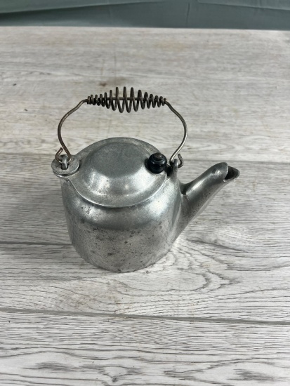 Toy Size Wagner Aluminum Tea Kettle