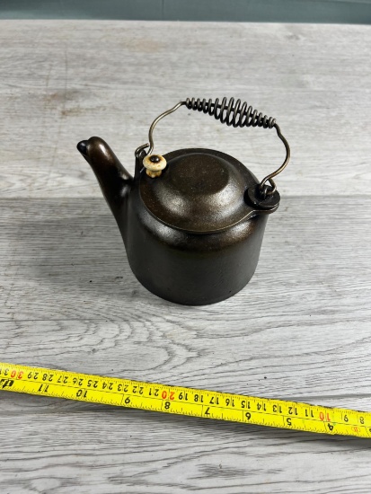 Miniature Wagner Cast Iron Tea Kettle