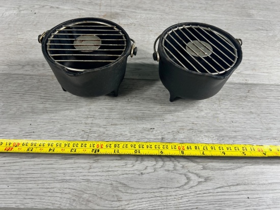 2- Griswold Wind Proof Ashtrays
