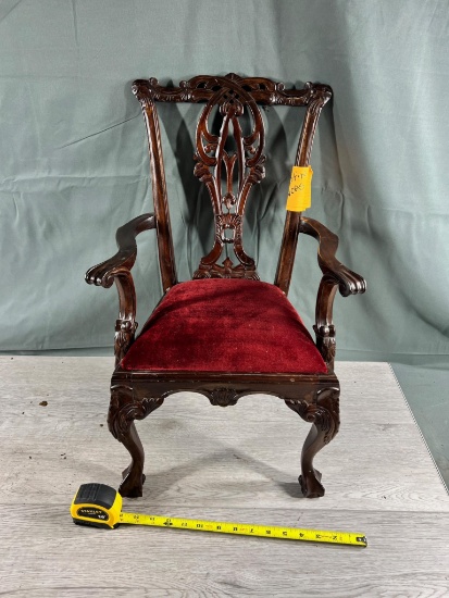 Miniature Victorian Child's Armchair