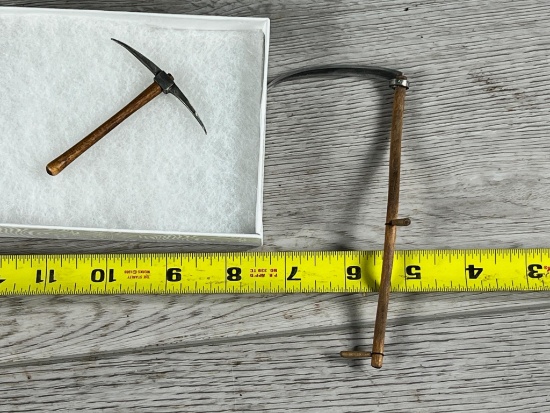 Miniature Pick and Scythe