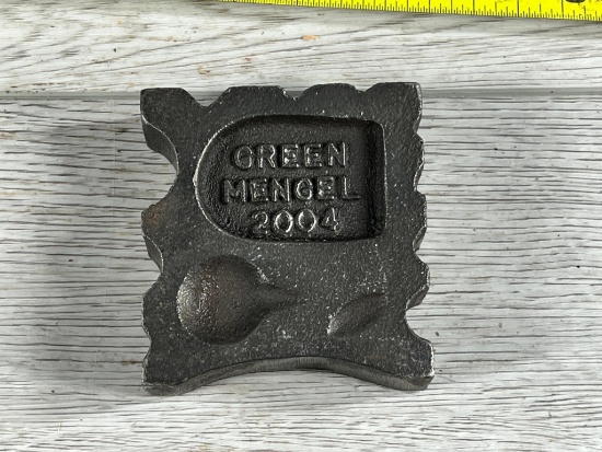 Mini Swage Block marked Green Mengel 2004