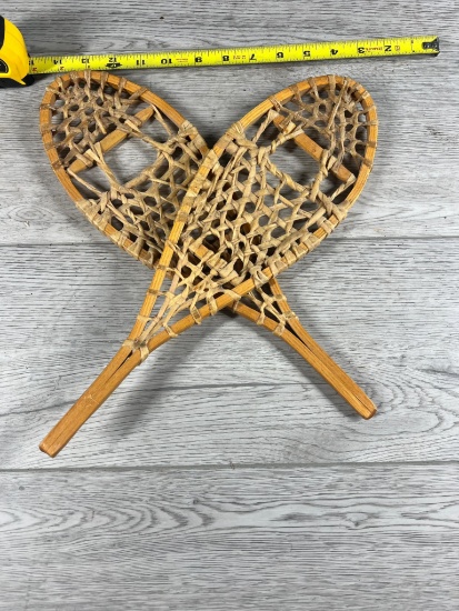 Pair of Miniature Snow Shoes