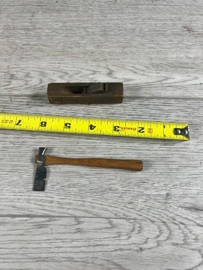 Miniature Hand Plane and Miniature Lathe Hatchet