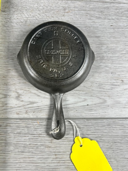 Griswold No. 0 Cast Iron Skillet
