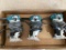 3 Makita RT0701C 120 Volt Routers