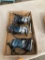 3 Makita PR10E 120 Volt Palm Routers