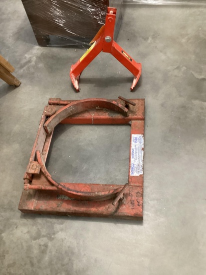 Wesco Fork Mounted Drum Grabber and Lifter