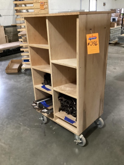 Cart with Drawer Slide Covers