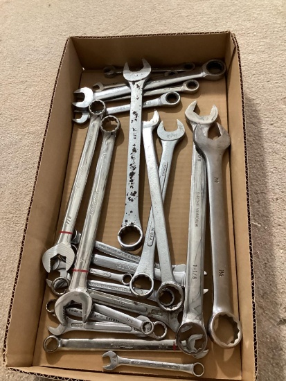 Box Lot, Open End Wrenches