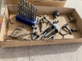 Box Lot, Drill Bit Set and Misc. Drill Bits
