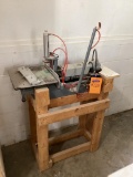 Silver Dowler 2 Spindle Dowel Machine, Air Powered