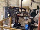 Cummins GTA 8.3 Liter Natural Gas Engine with Turbo, WPT Clutch, 175 Hp. At 1800 RPM, 12,540 Hours