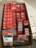 Box Lot, Senco Fasteners, 18 and 20 Ga. Crown Staples and Brad Nails