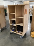 Cart with Drawer Slide Covers
