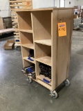 Cart with Drawer Slide Covers
