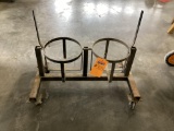 Double 5 Gallon Bucket Dumping Cart