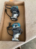 2 Makita RT0701C 120 Volt Routers
