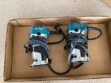 2 Makita RT0701C 120 Volt Routers