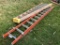 2 Ladders, 24 Ft. Louisville Extension, 10 Ft. Werner Step Ladder