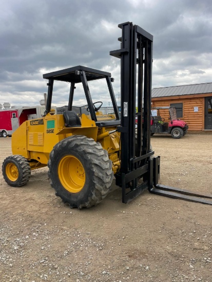 (INV1030) 1997 Case A716 Rough terrain forklift, works and runs good, OROPS,
