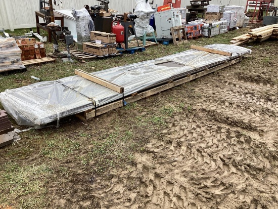 Pallet Of Fibron Sanctuary Decking, Latte Colored, 20 Ft. Long Boards