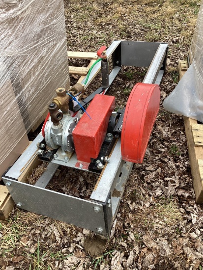 Pneumatic Powered Crosscut Saw