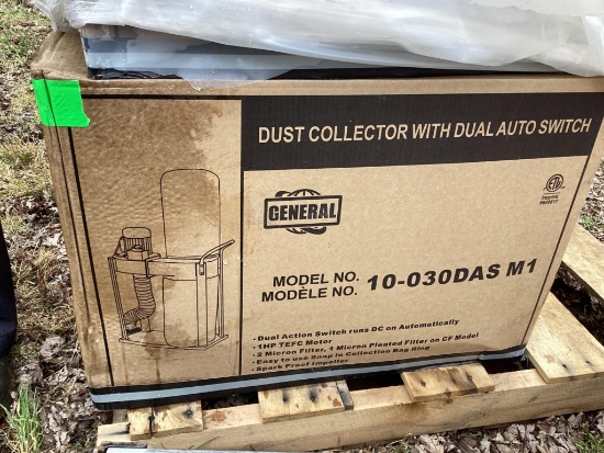 4 General Model 10-030DAS M1 Single Bag Dust Collectors