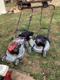2 Masport Lawn Mowers, Appear To Be New Unused, 1 - 675EXI Self Propelled, 1 EXI 675 Push Mower