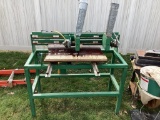 Shop Built Double End Pneumatic Powered Saw