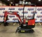 New Unused Miva Model VA13 Mini Excavator, Manaul Thumb, Auxiliary Hydraulics