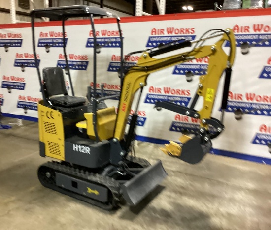 New Unused AGT Industrial Model H12R Mini Excavator