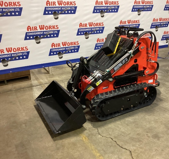 New Unused AGROTK Model LRT23 Mini Skid Loader with Bucket, Aux. Hydraulics