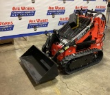 New Unused AGROTK Model LRT23 Mini Skid Loader with Bucket, Aux. Hydraulics