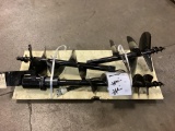New Unused Miva Mini Excavator Hydraulic Auger Attachment Set With 8