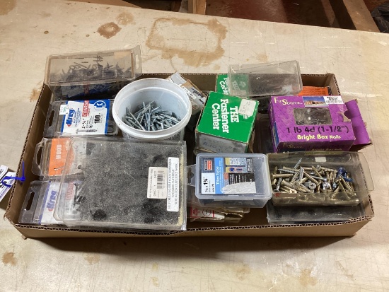 Box Lot Of Fasteners