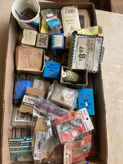 Box lot of fasteners