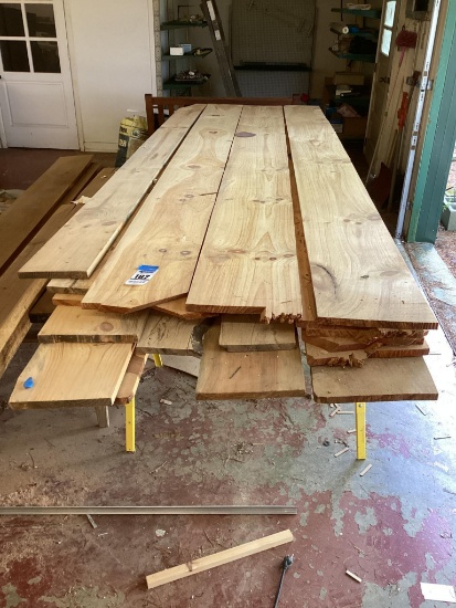 Pine lumber, Most Is 11' Long and 12" Wide